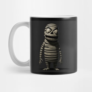 A cartoonish mummy with a goofy expression Mug